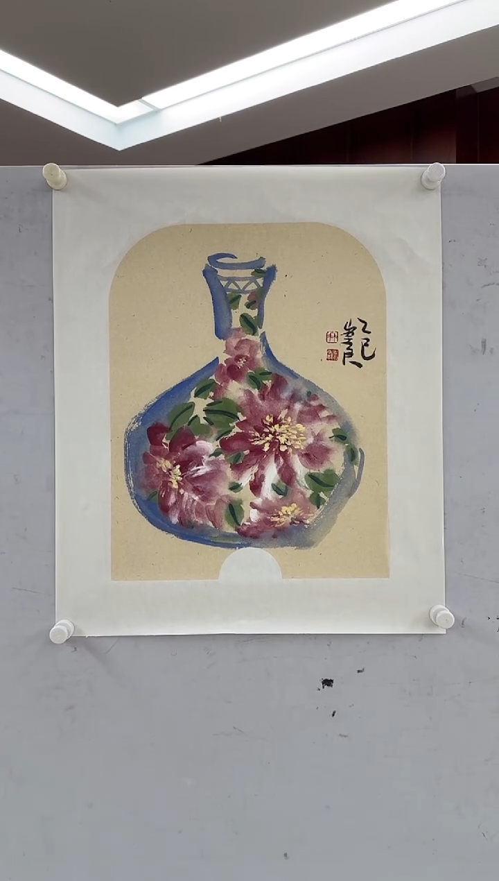 国画绘画作品-编号1445（1.45平尺）