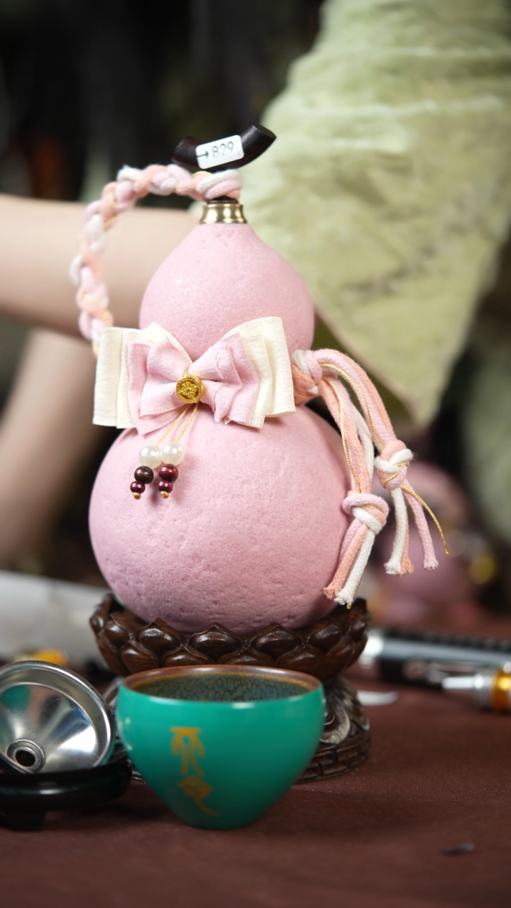 【闪购商品】829号500ml左右的非遗漆器酒葫芦