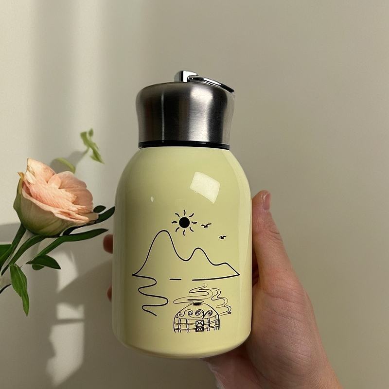 阿日奈好物.蒙古元素民族风保温杯送礼高颜值小巧方便携带