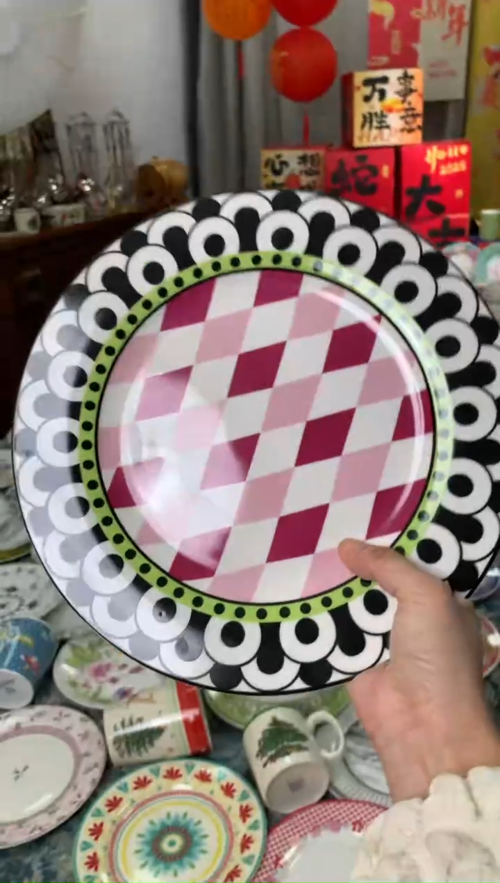 【闪购商品】瓷片陶瓷原单CC044餐具1个大