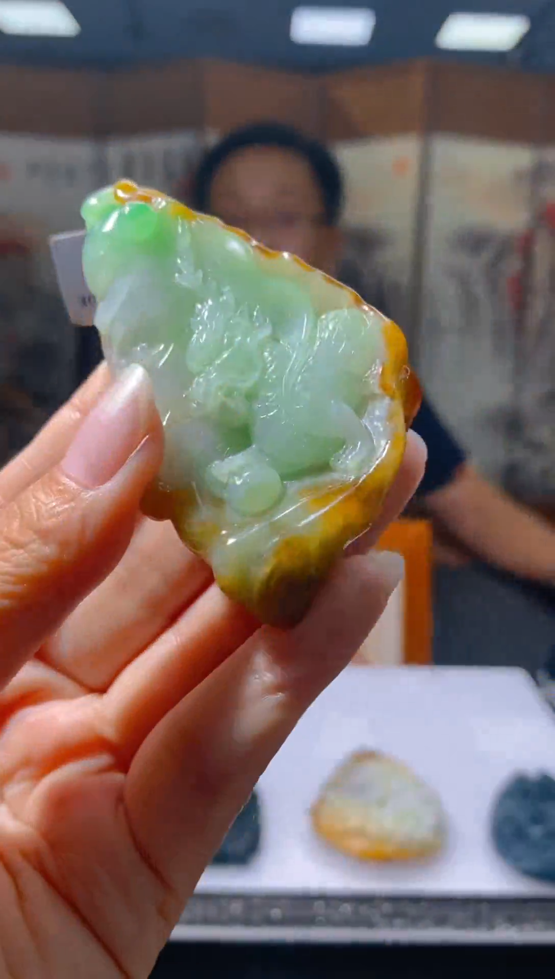 未镶嵌定制翡翠LL翡翠毛货ZSB-42