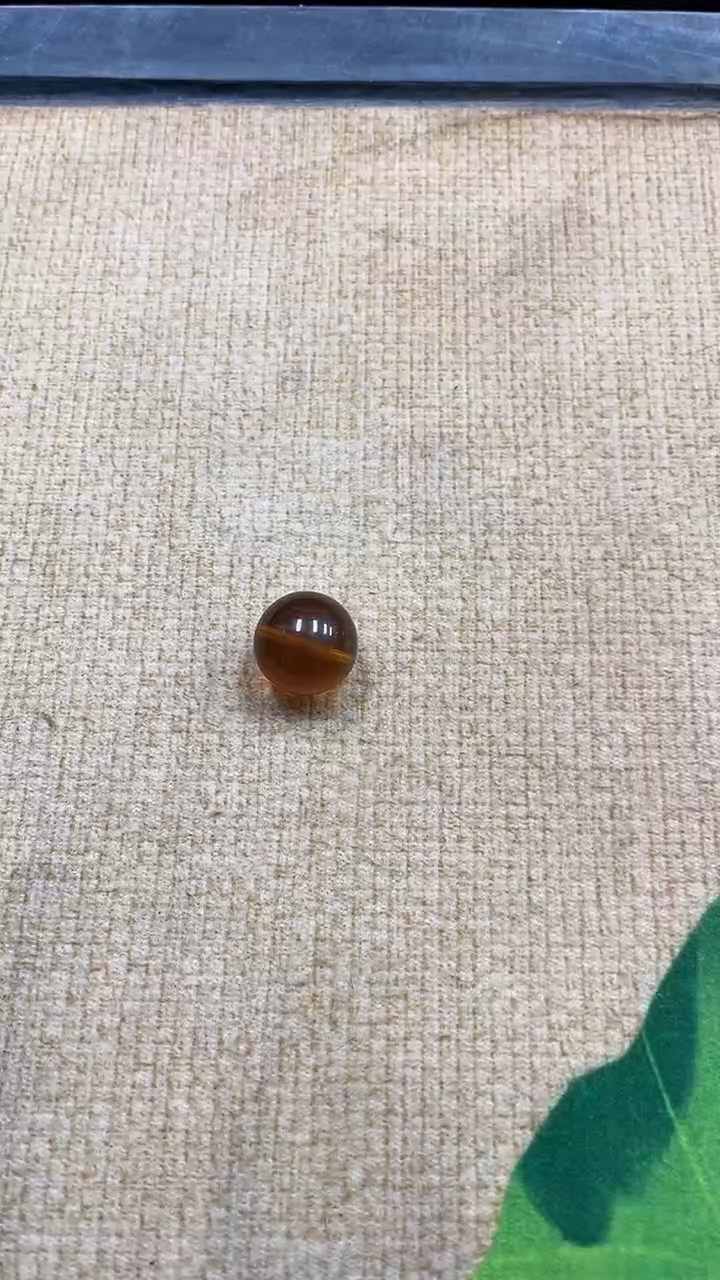 裸石琥珀未镶嵌茶珀卡14单珠假一赔十
