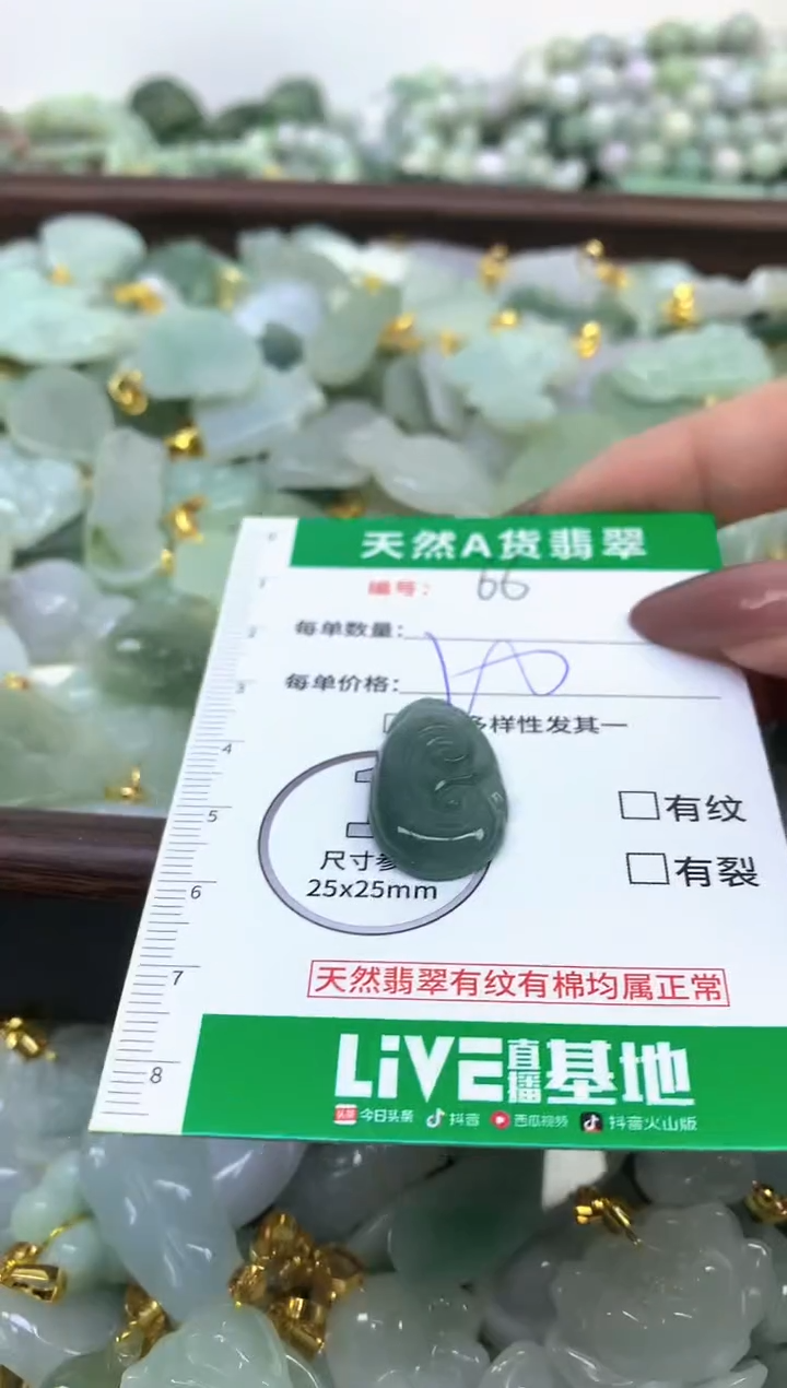 颈饰未镶嵌翡翠纯天然缅甸A货翡翠