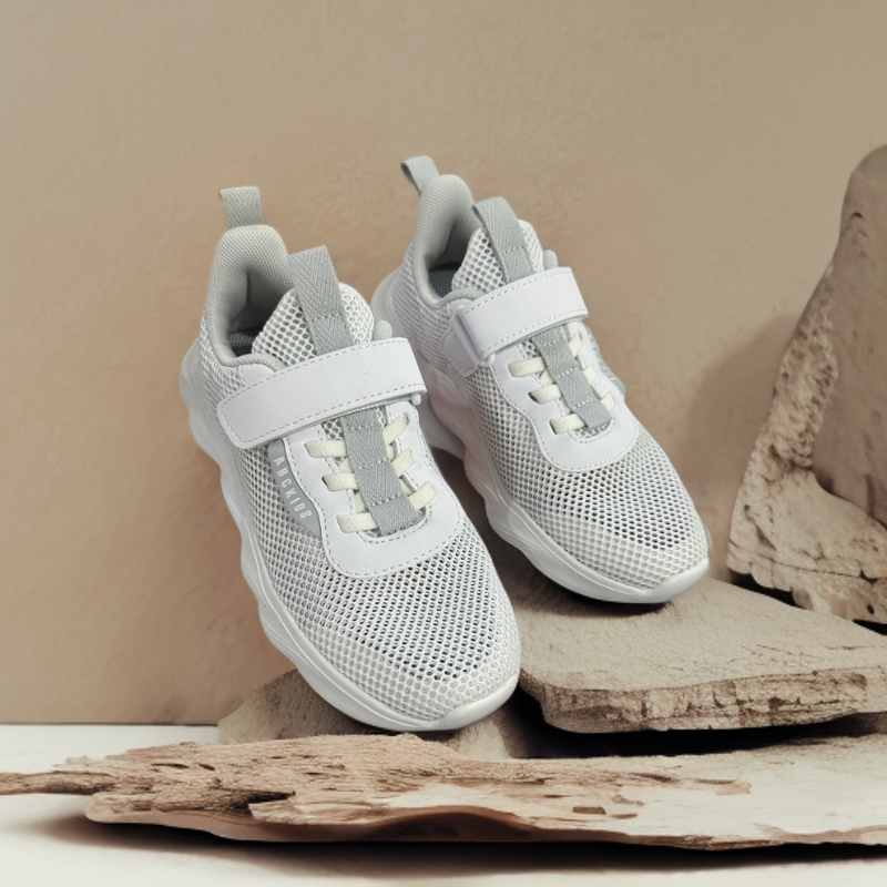 AbckidsABCKIDS童鞋61活动款小白鞋男女通用款单网轻便运动鞋