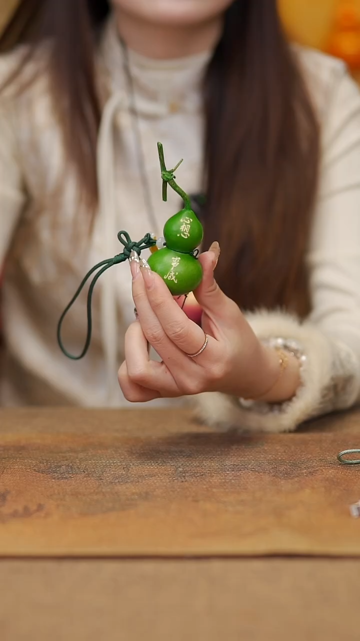 【闪购商品】349宴禾堂大漆车挂小葫芦38