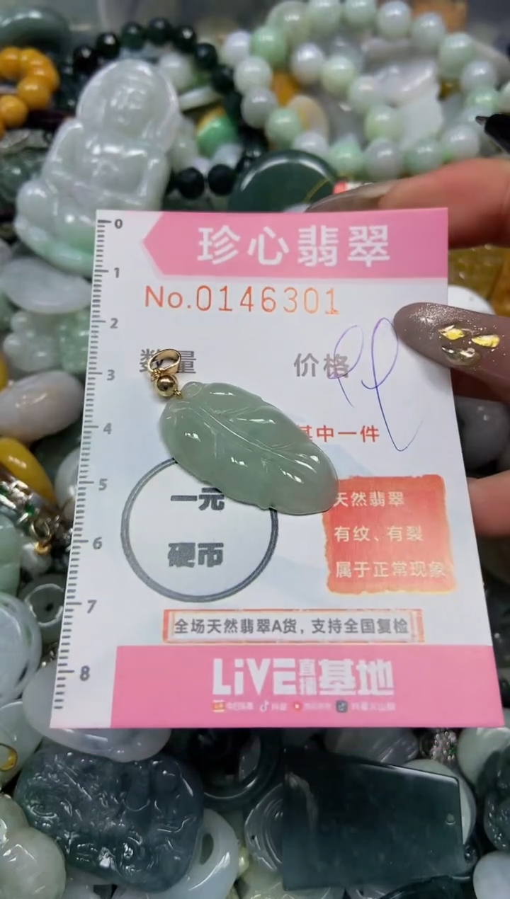 【闪购商品】翡翠颈饰未镶嵌闪购0146301