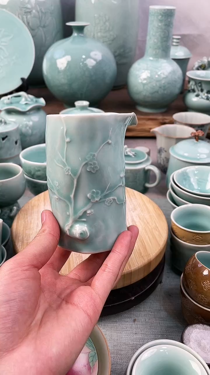 【闪购商品】特价 微瑕 慧仙青瓷