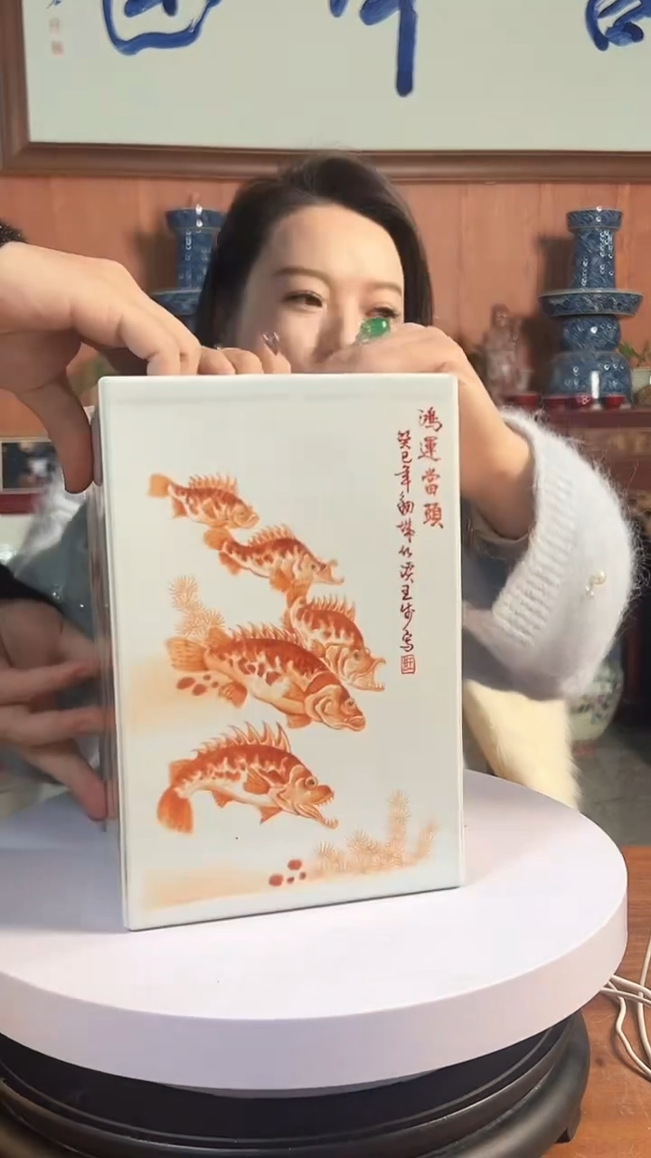 摆件陶景德镇精美陶瓷