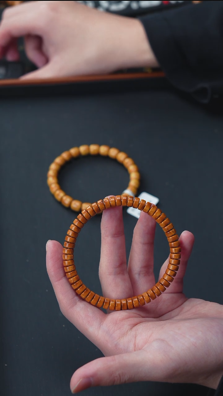 手串紫金鼠ㅤ***ㅤ实心纯色药片【黄】7