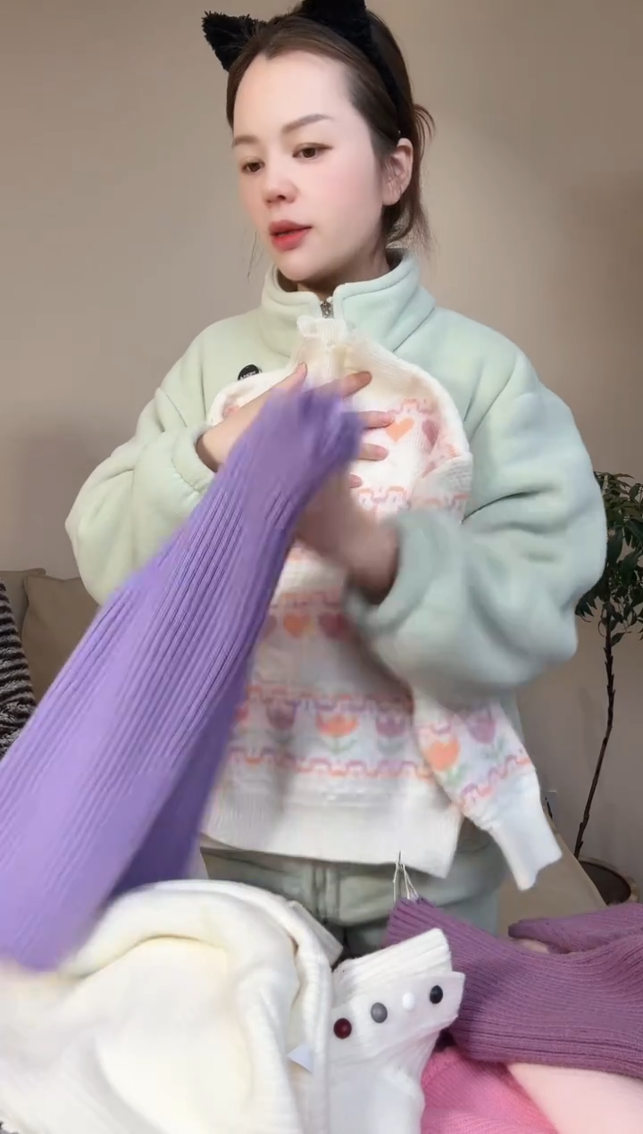 用****0五色打底浅紫色130一件