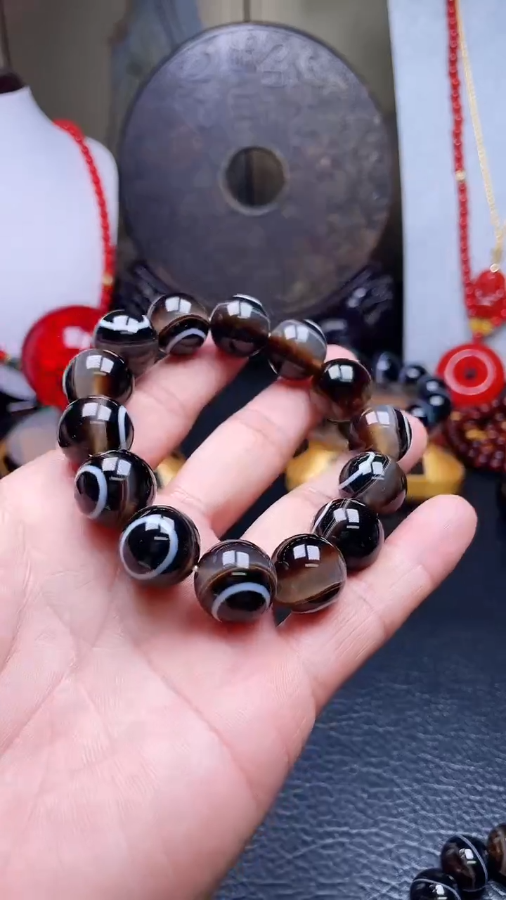 未镶嵌手链玛瑙/玉髓天然珠宝药师珠【多样性拍一发一】