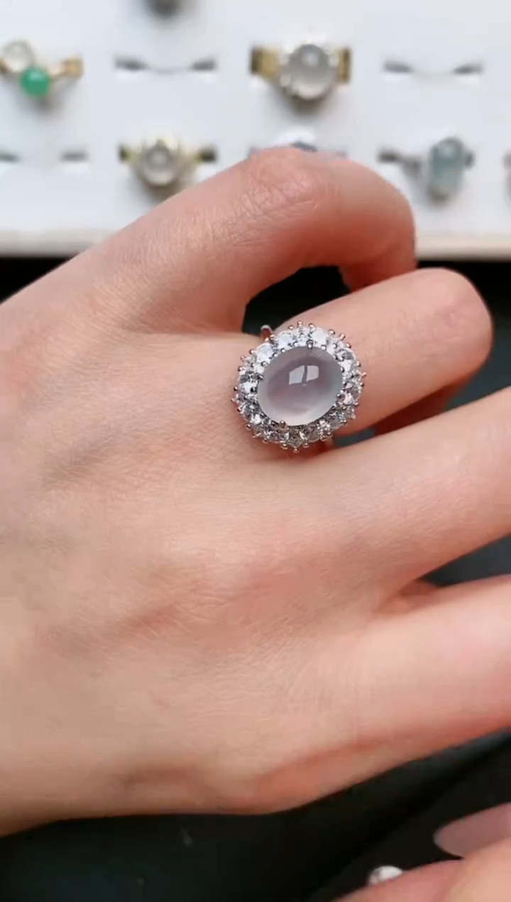 【闪购商品】翡翠戒指银S925镶嵌.....