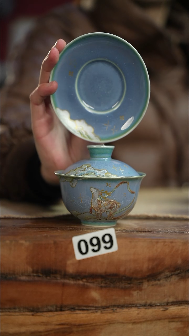 【闪购商品】杯等烟雨陶瓷手作杯099