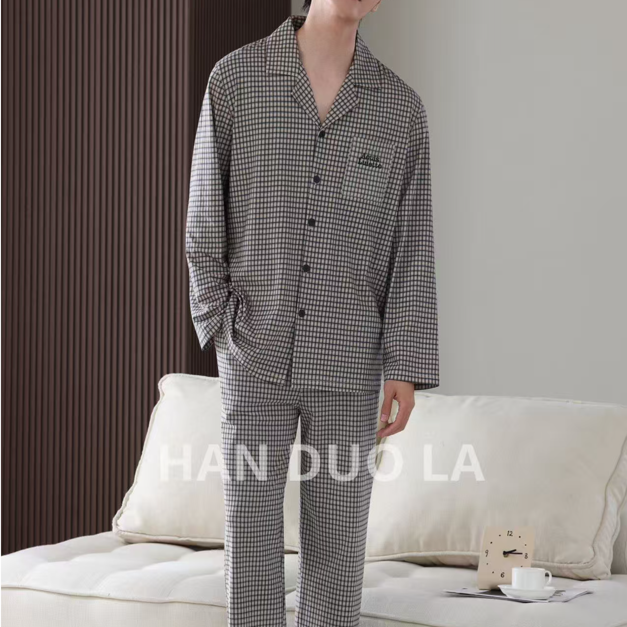 SY2113  男士长袖家居服