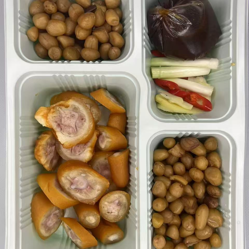 猪尾焖花生（新鲜食材）