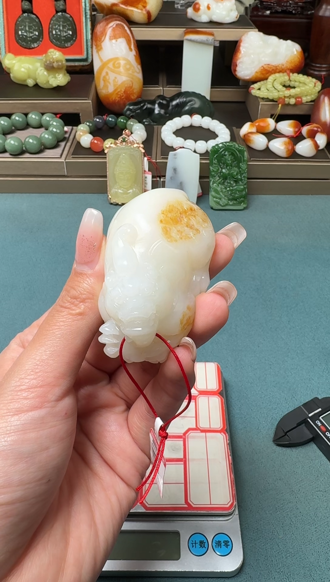 【闪购商品】和田玉手把未镶嵌111xjl