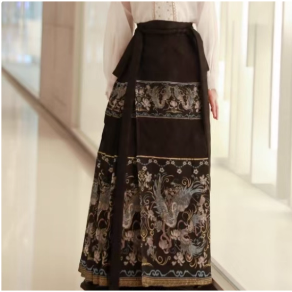 【鸾凤】国风系列单马面汉服女童