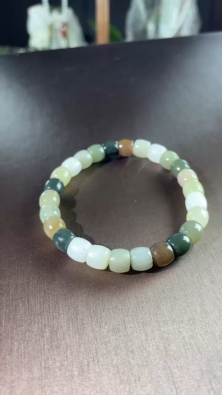 【闪购商品】和田玉手串未镶嵌和田玉 手串