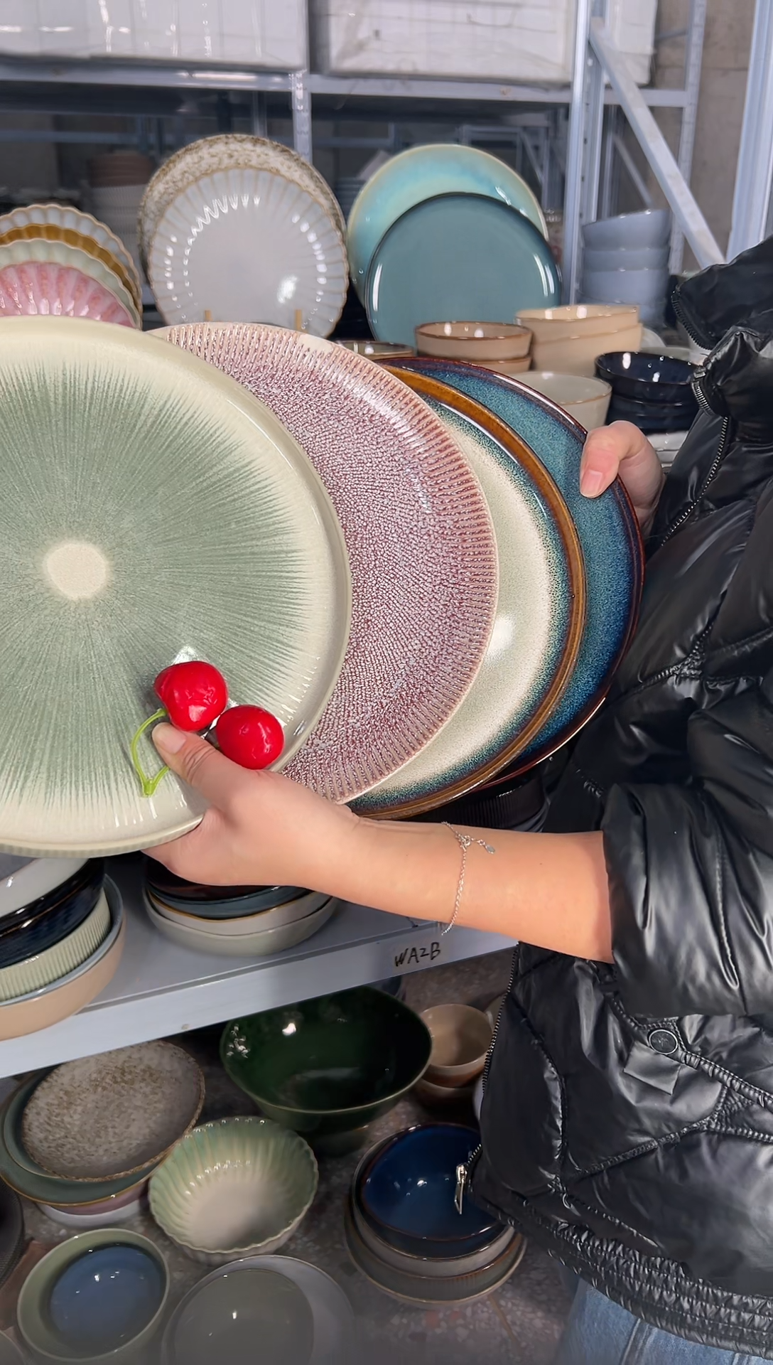 陶瓷外贸尾货瑕疵满20包邮X4大盘