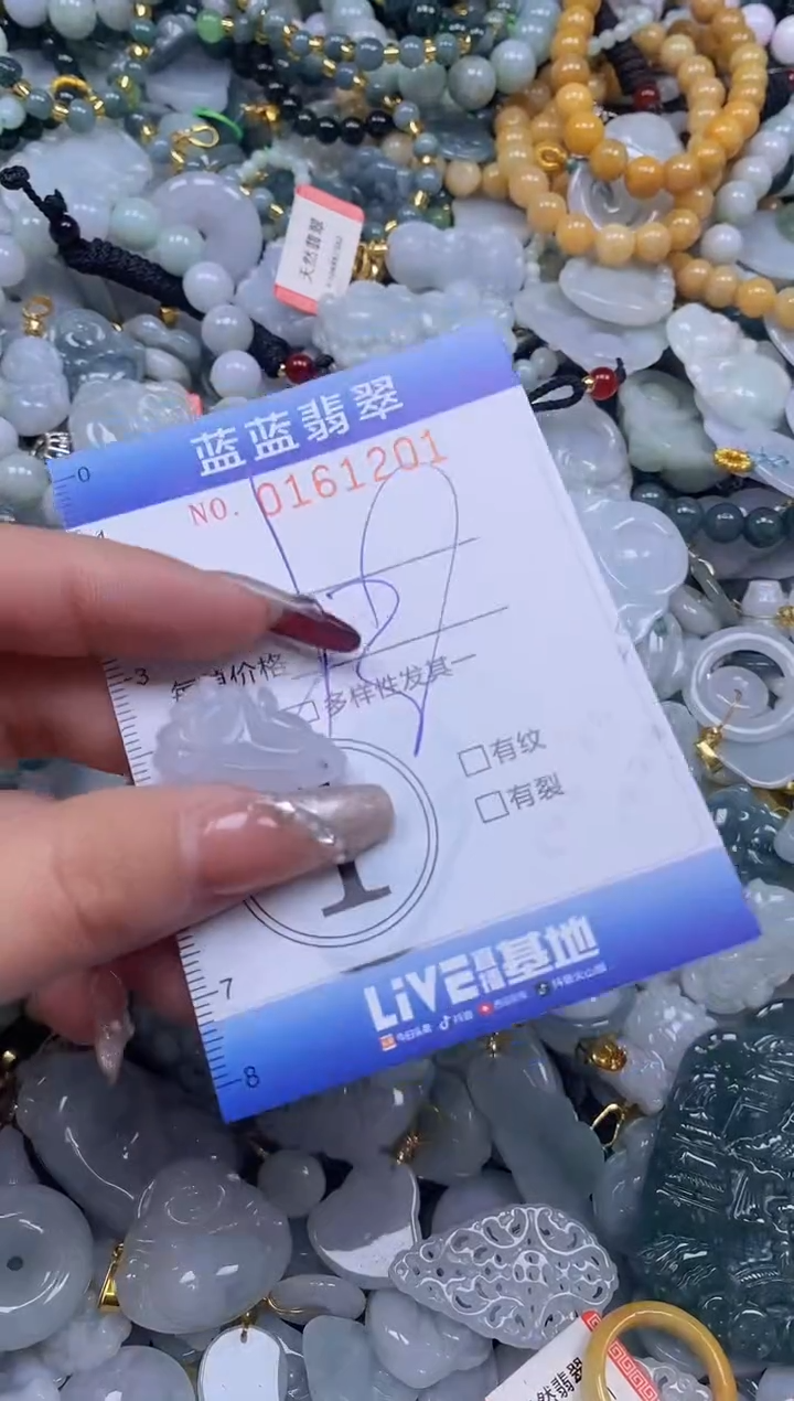 【闪购商品】翡翠颈饰未镶嵌闪购0161201多样性发其一