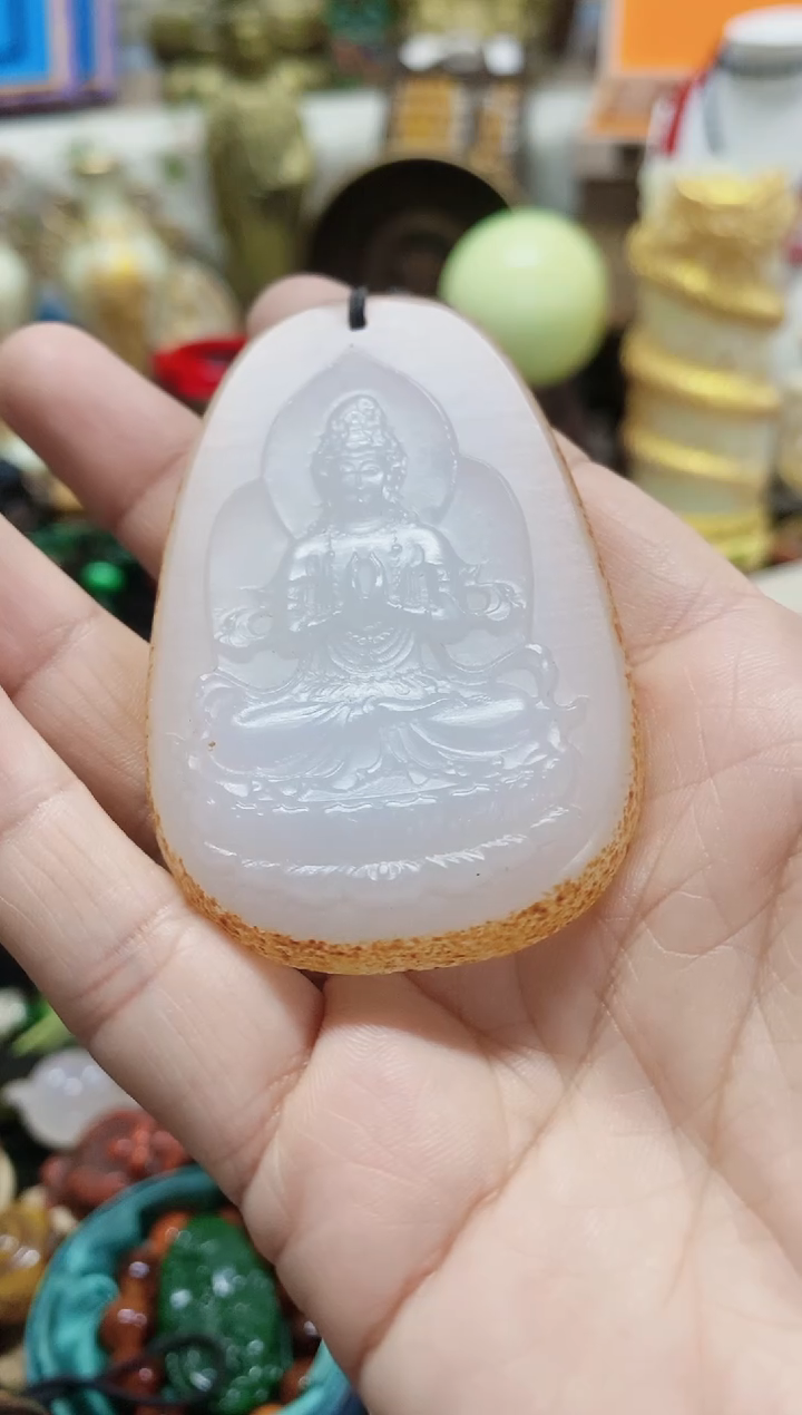 【闪购商品】和田玉（子料）颈饰未镶嵌主播推荐主播推荐