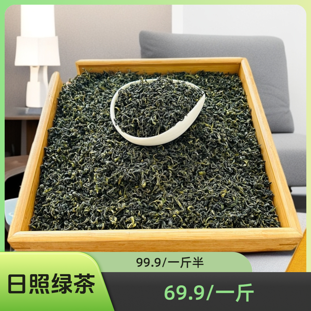 【2025新茶】日照绿茶浓香型板栗香耐冲泡滋味浓原产地茶叶