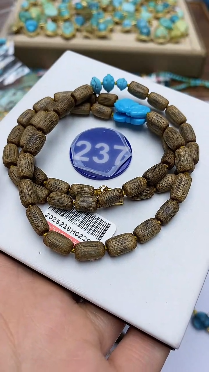 【闪购商品】绿松石手串未镶嵌237