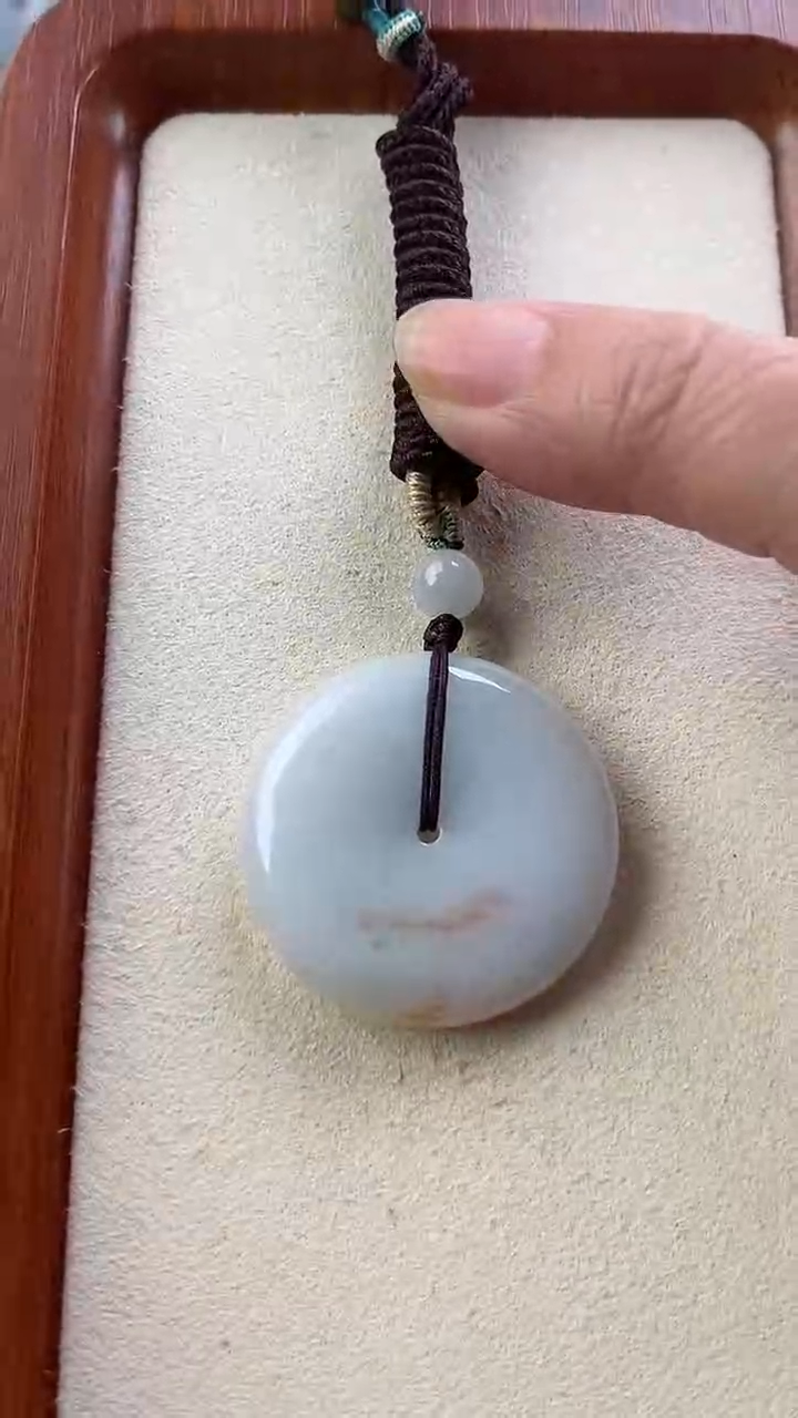 【闪购商品】翡翠吊坠(不含链)未镶嵌孤品35.6*6.5mm