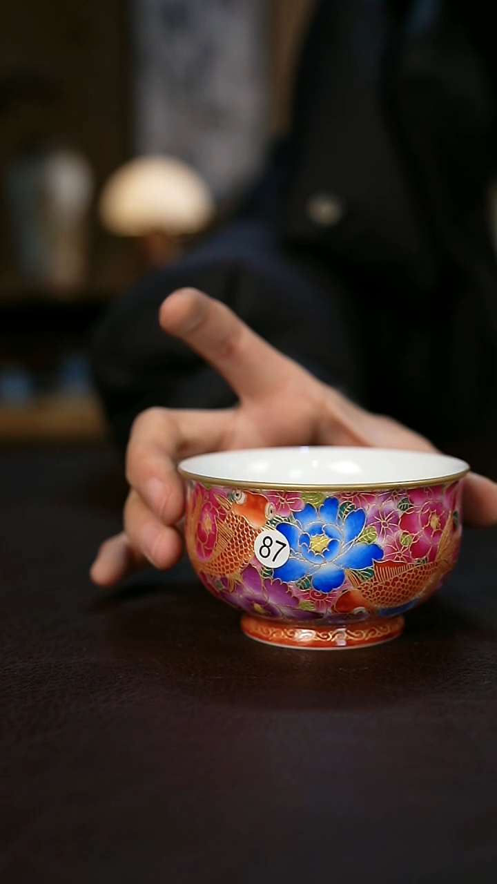 【闪购商品】景德镇陶瓷杯碗柴烧多人