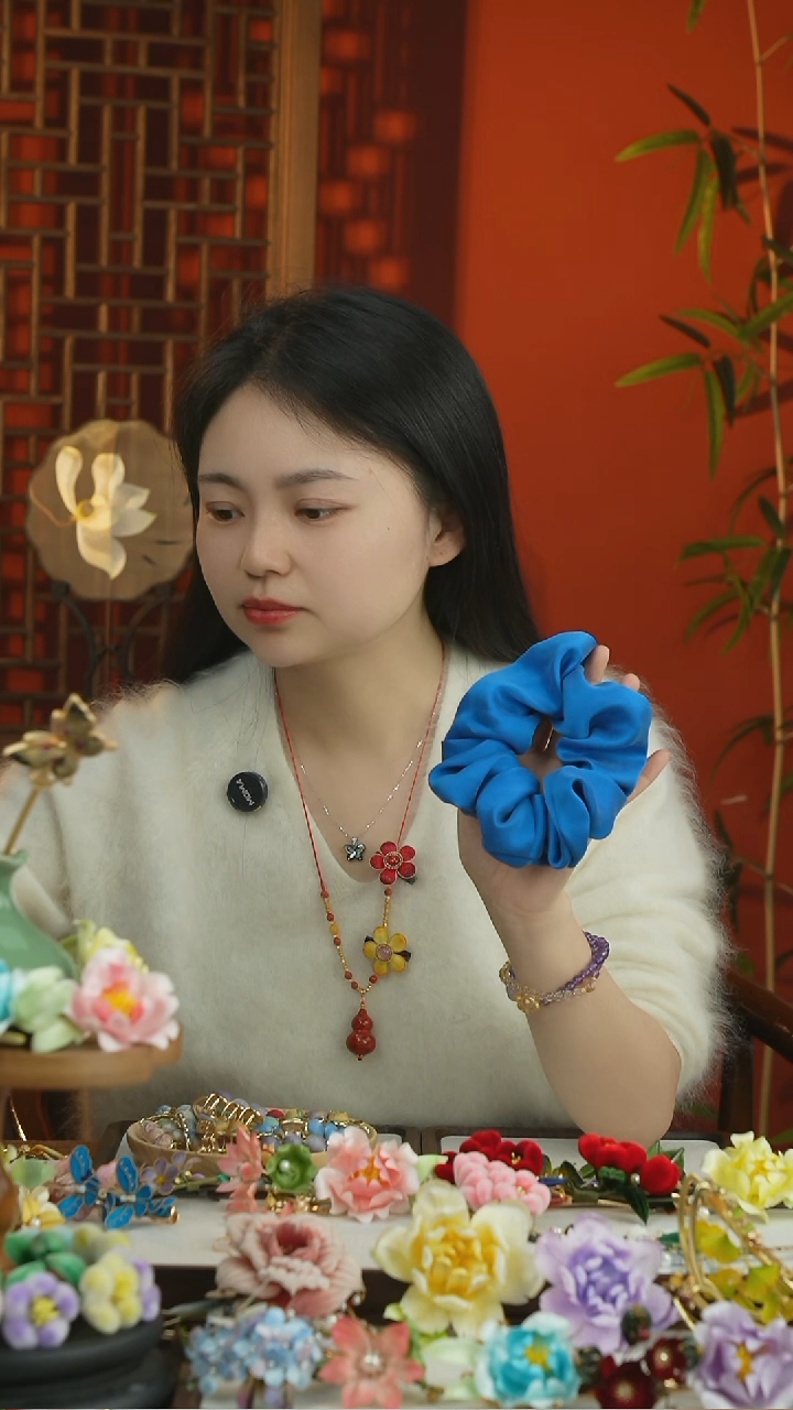 刺绣闪购纯手工非遗国风饰品