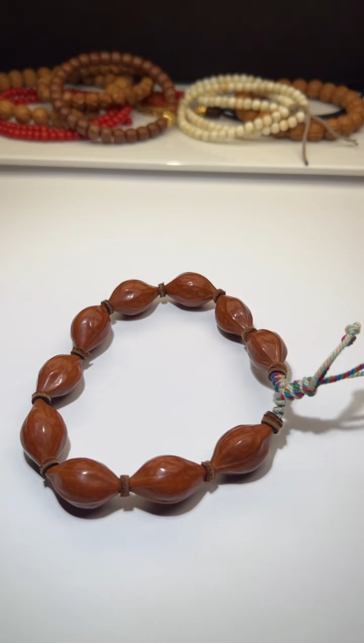 手串橄榄核橄榄核原皮手串