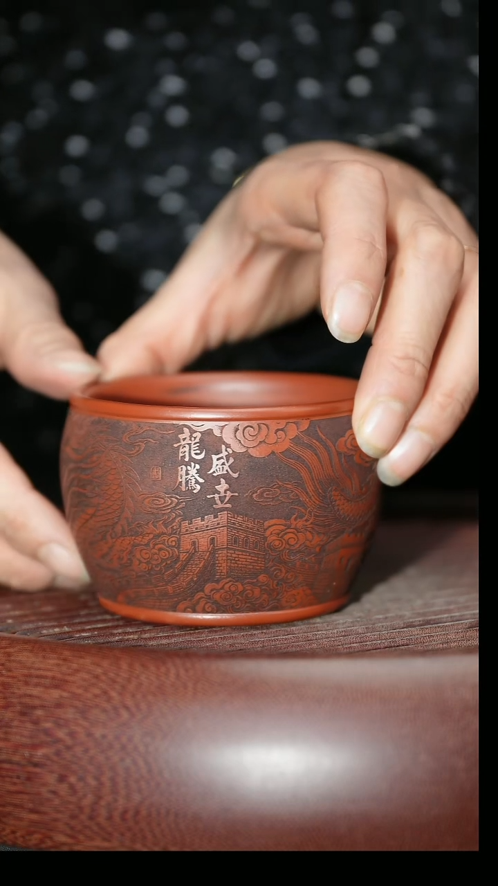 茶杯紫砂紫砂主人杯福利放漏