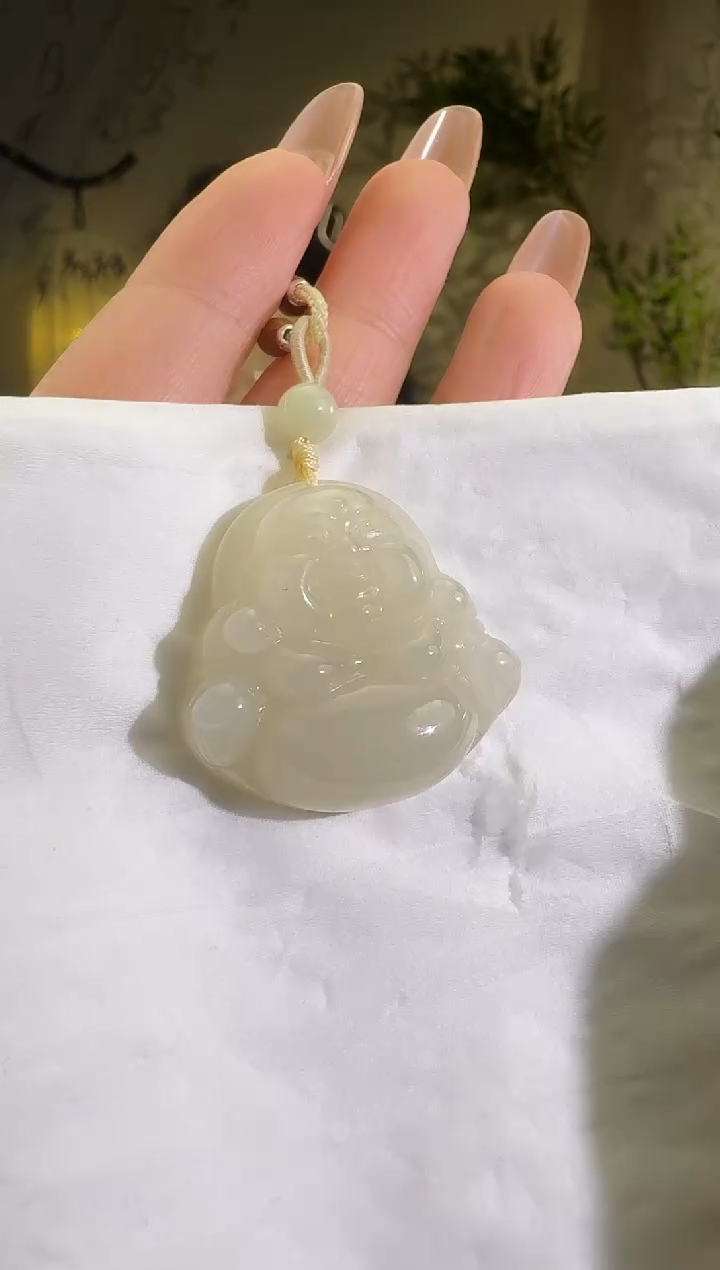 【闪购商品】和田玉颈饰未镶嵌佛公