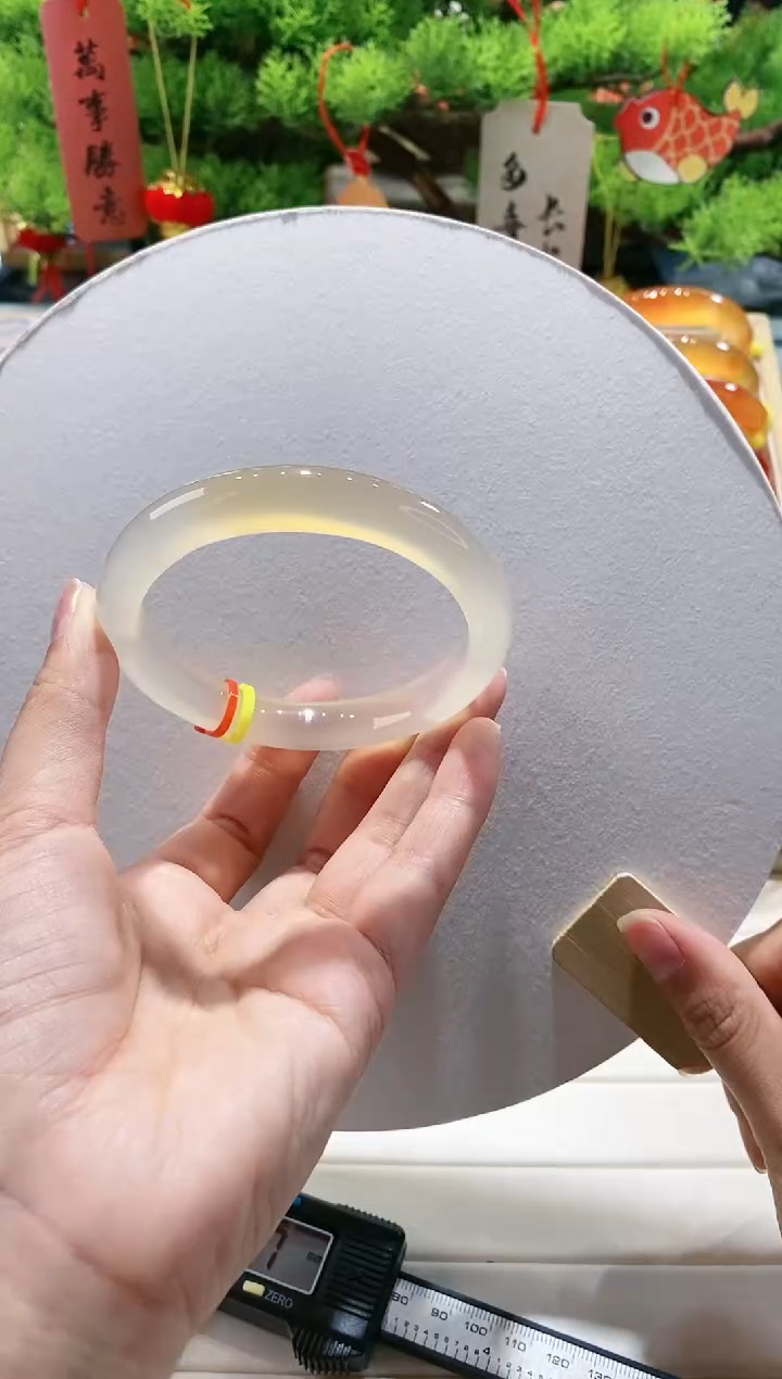 【闪购商品】玛瑙/玉髓手镯未镶嵌96-62.1