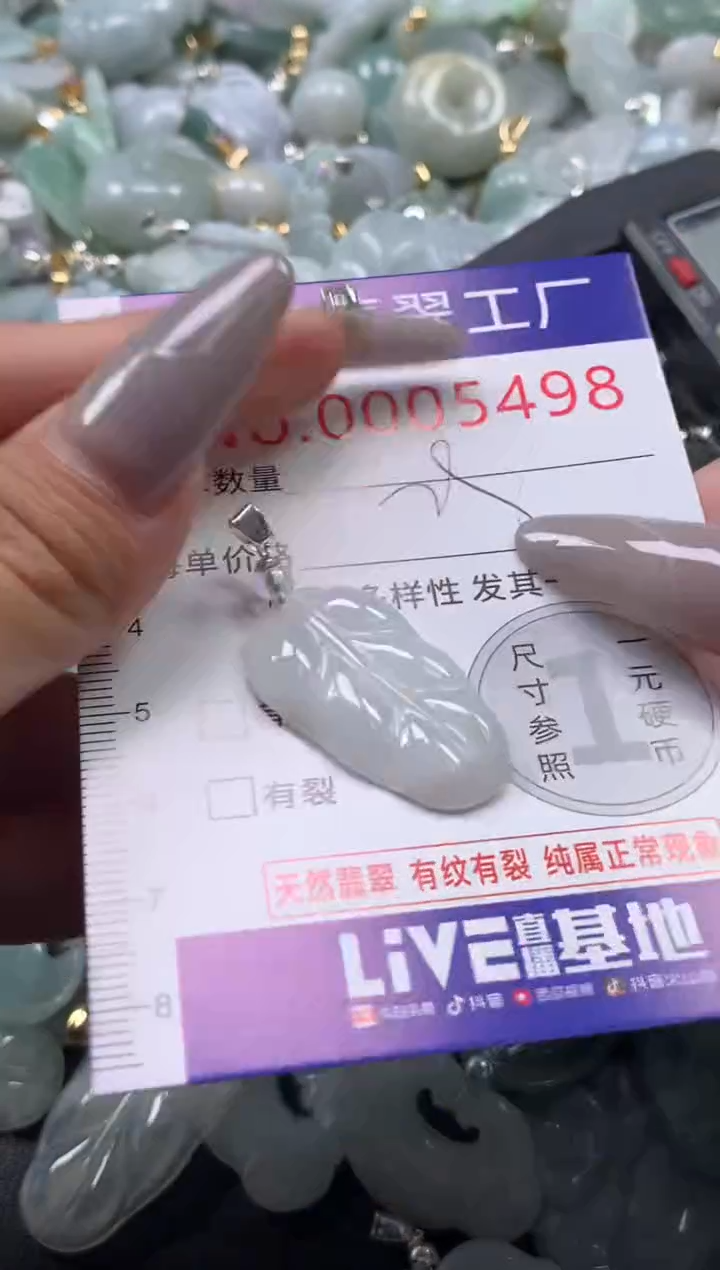 颈饰未镶嵌翡翠5498