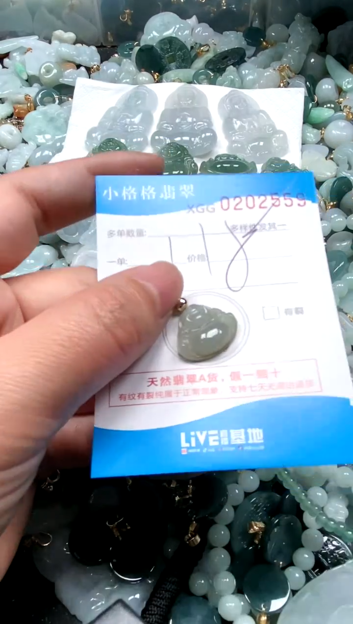 【闪购商品】翡翠颈饰未镶嵌闪购商品0202559