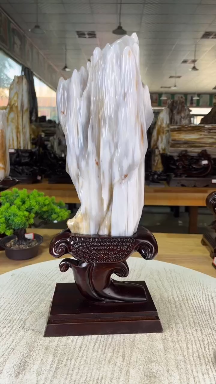 未镶嵌珠宝奇石硅化玉428