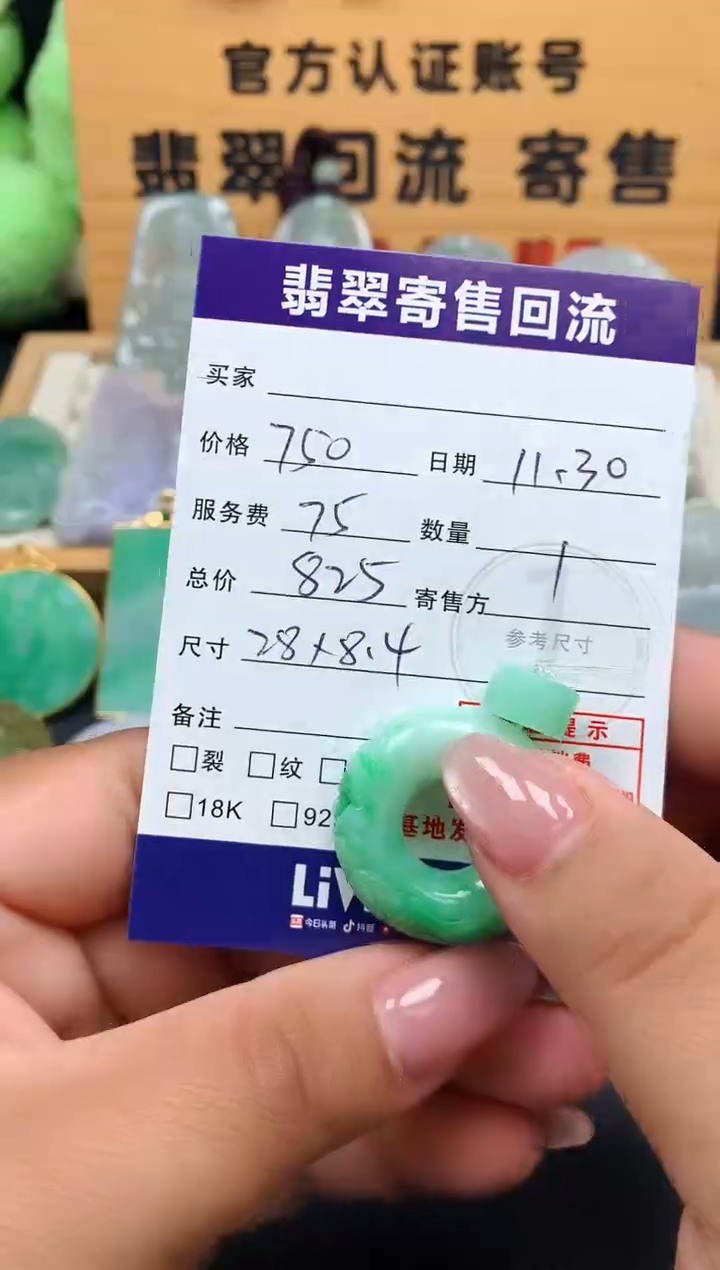 颈饰未镶嵌翡翠10151237