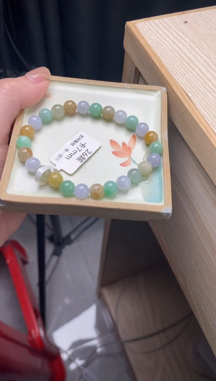 【闪购商品】翡翠手链未镶嵌天然翡翠手串1304