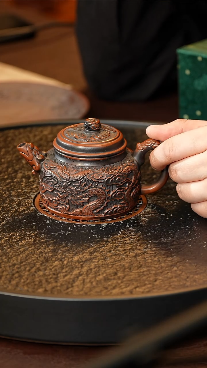 茶壶紫砂thx 0520032222 德钟