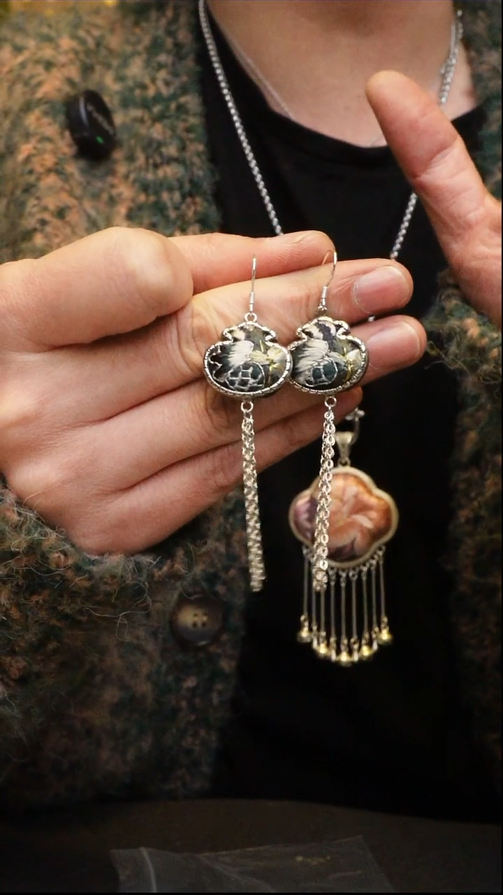 【闪购商品】织绣029高吉文创  直播老绣