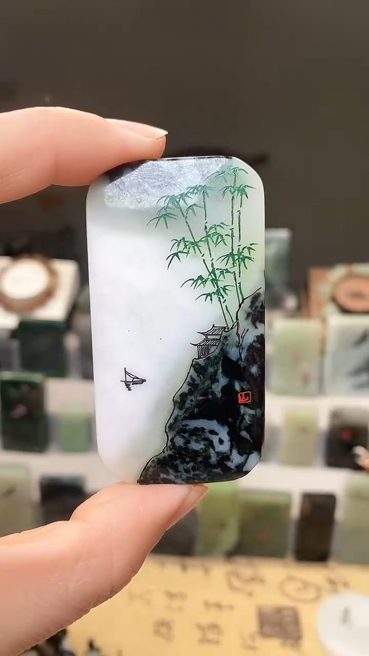 【闪购商品】独山玉颈饰未镶嵌94