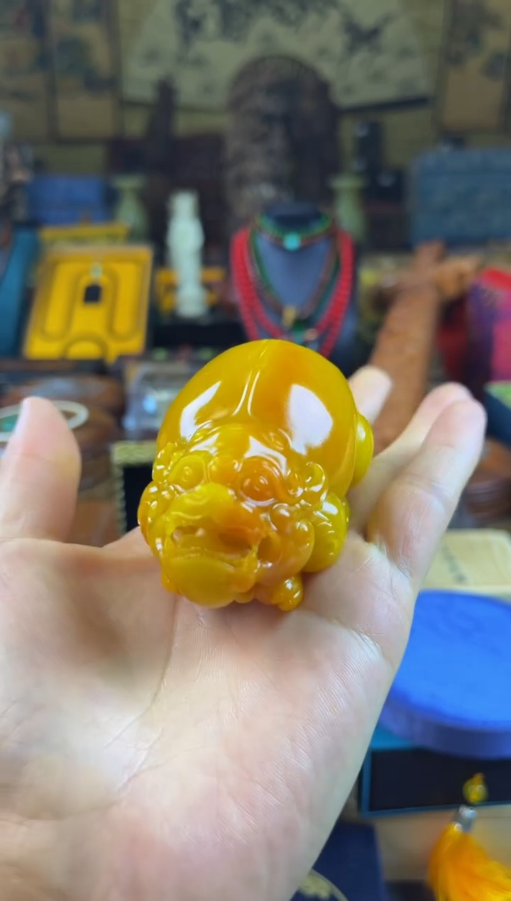 和田玉（碧玉）未镶嵌摆件天然