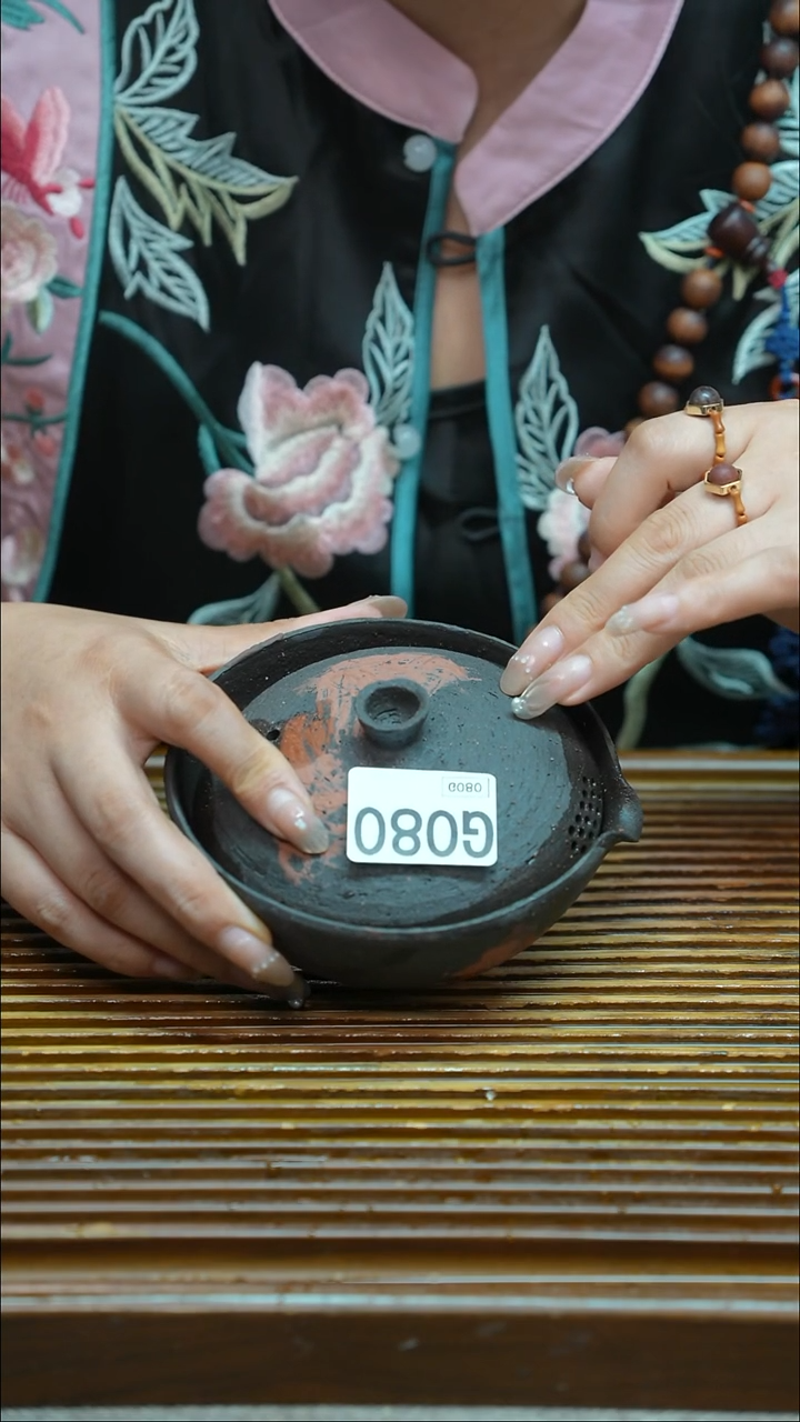 万古烧粗陶手工茶具