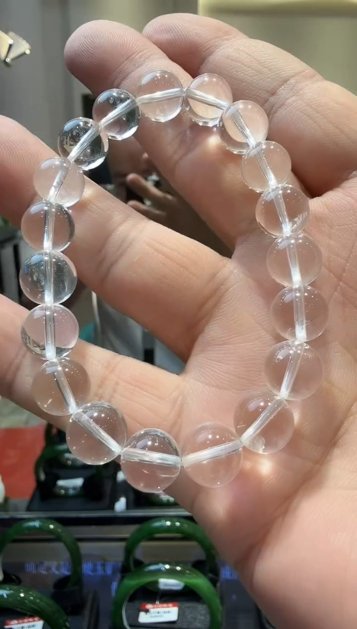 未镶嵌手链烟晶多样性发一