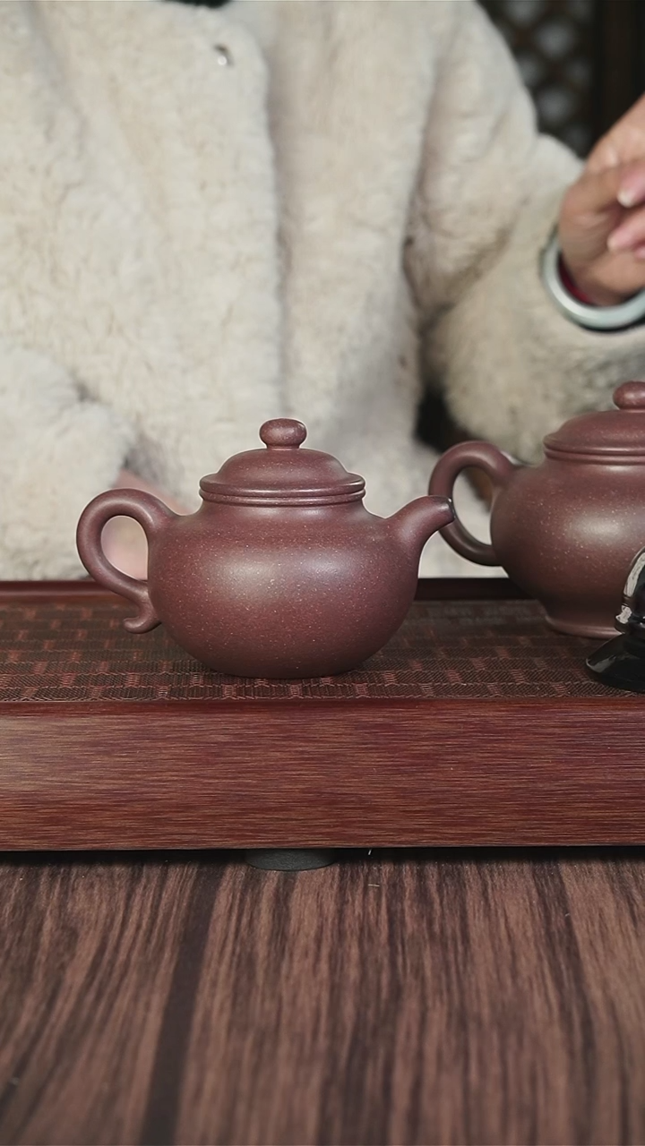 【闪购商品】紫砂茶壶xll  天青  莲子