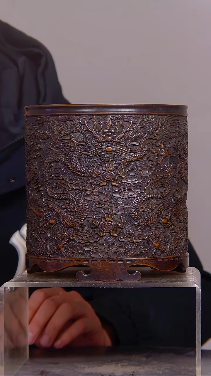 太***胥山水铜缘香炉结缘1111    