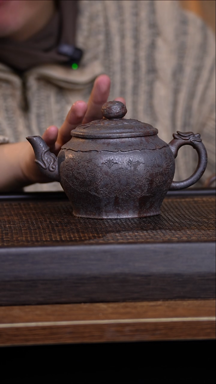 茶壶紫砂宜兴手工原矿紫砂壶001