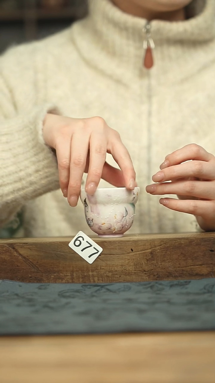 设计师手作款！！十七设计师葫芦杯