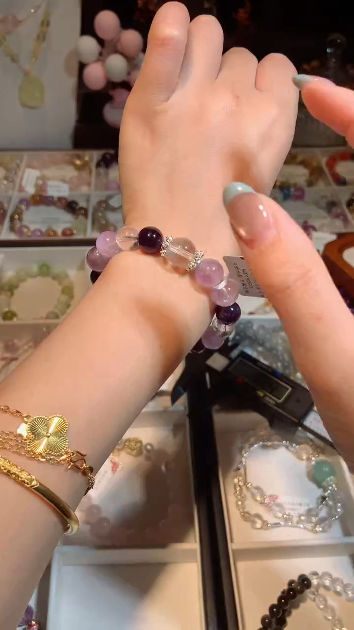 水晶手链未镶嵌上岸